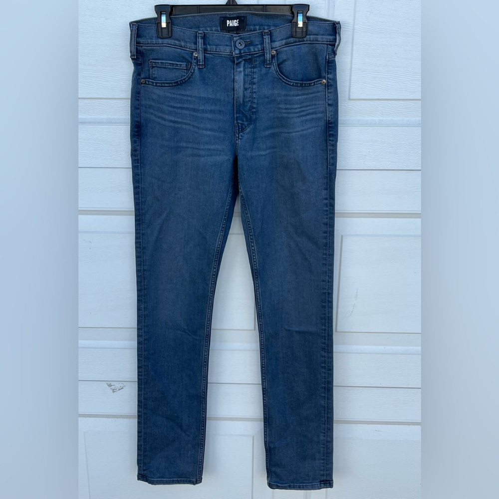 Men's Paige Lennox slim blue jeans size 32 NWT